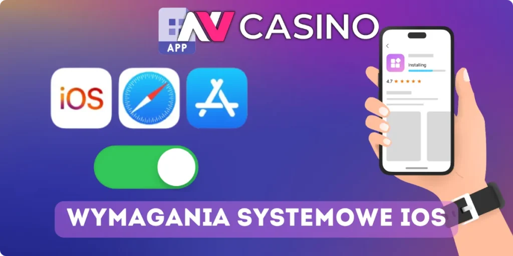 Wymagania systemowe aplikacji NV Casino na iOS
