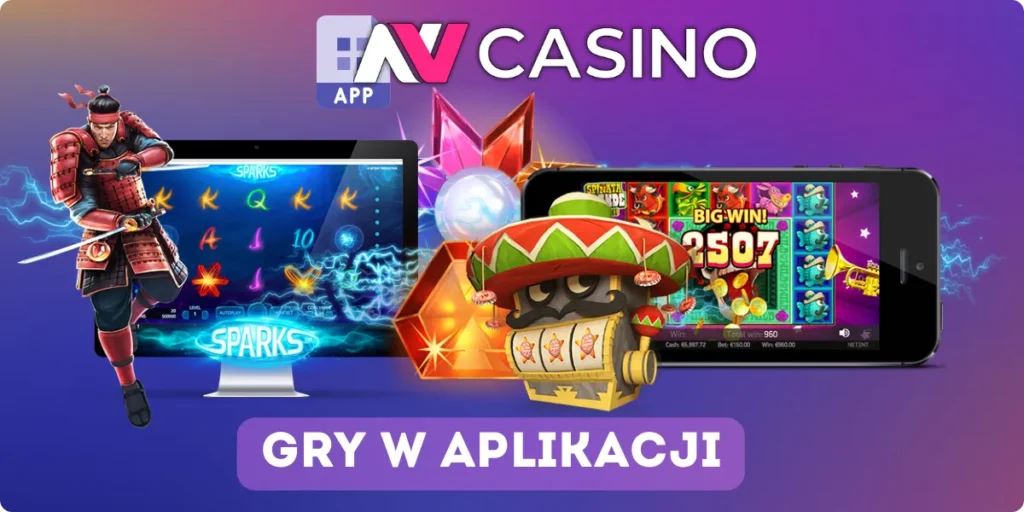 Gry w aplikacji NV Casino