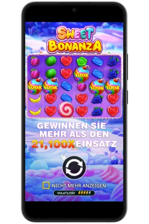 Maximaler Gewinn im Spiel Sweet Bonanza