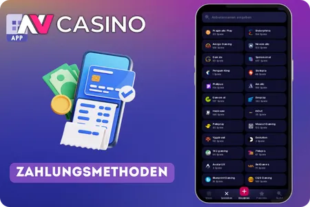 Zahlungsmethoden bei NV Casino