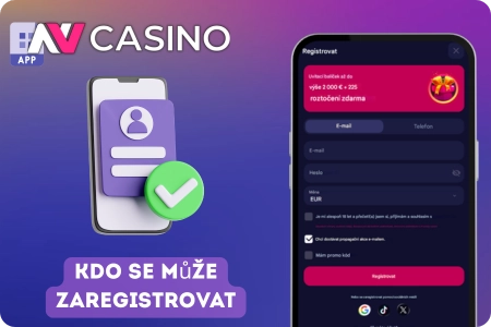 Kdo se může zaregistrovat NV Kasino