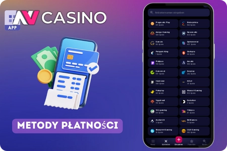 Metody płatności w NV Casino