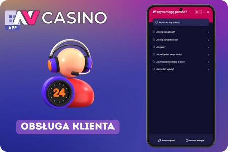 Obsługa klienta w NV Casino