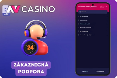 Zákaznická podpora v NV Kasino