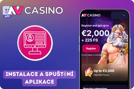 NV Casino Instalace a spusteni aplikace