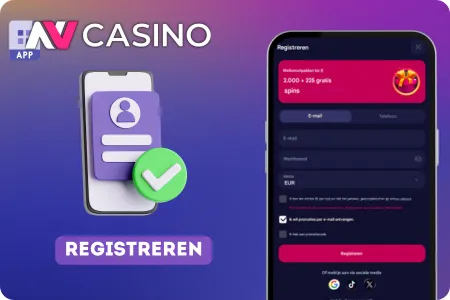 Registreren spelen heb je een account nvcasimo