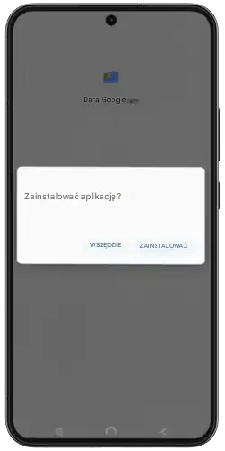 Aplikacja NV Casino na Androida kliknij zainstaluj aby potwierdzić instalację na swoim telefonie
