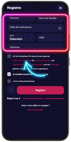 Informations personnelles